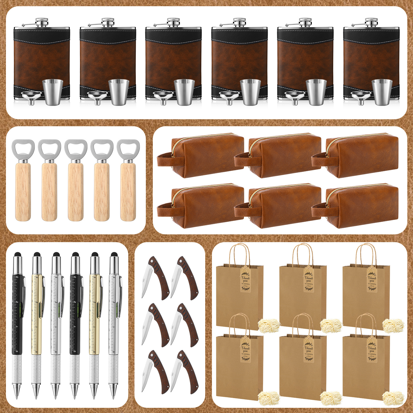Gift For Her/Him 6 Sets Game P - Men'S Grooming Bag recensie en prijs