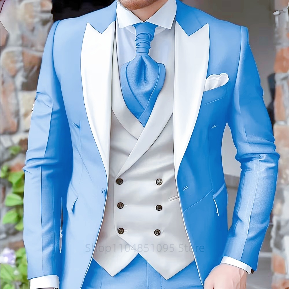 Pink Men's Suits Elegant Peak  - Men'S Grooming Daily recensie en prijs