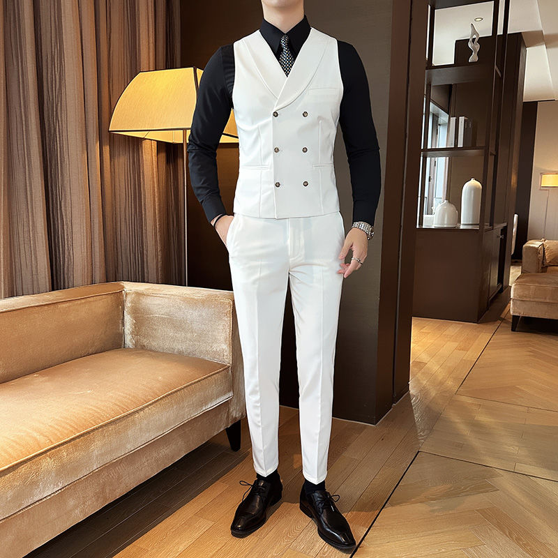 ( Vest + Pants) Men Luxury Dou - Men'S Grooming Club recensie en prijs