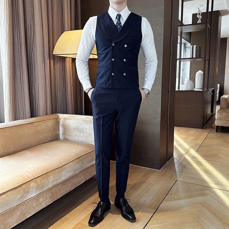 ( Vest + Pants) Men Luxury Dou - Men'S Grooming Club recensie en prijs
