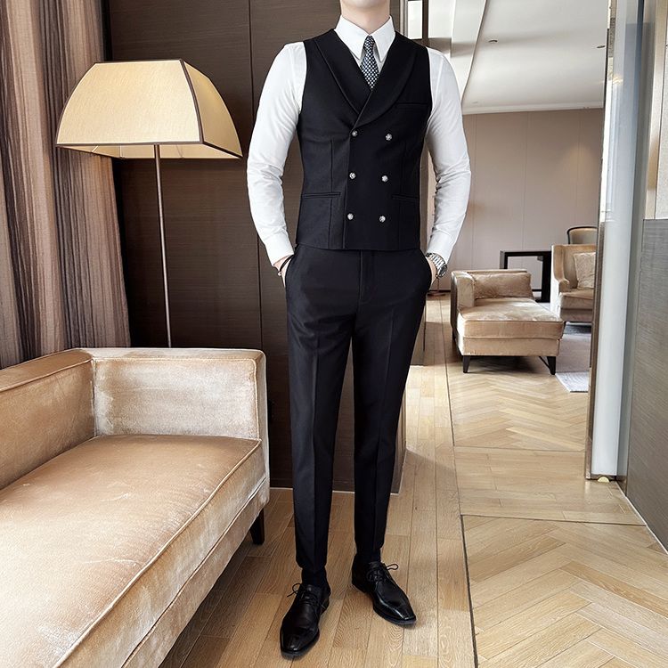 ( Vest + Pants) Men Luxury Dou - Men'S Grooming Club recensie en prijs