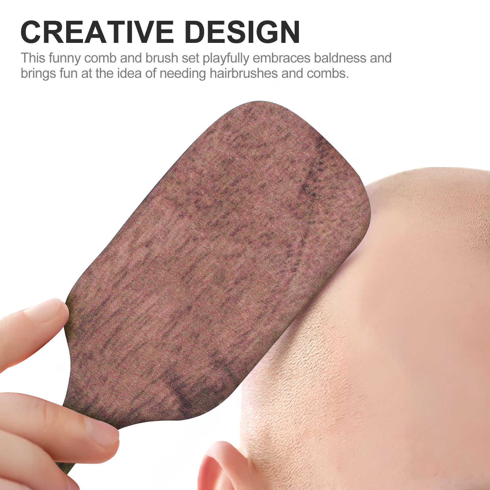 1Set Bald Man Comb Brush Funny - Men'S Grooming Brush recensie en prijs