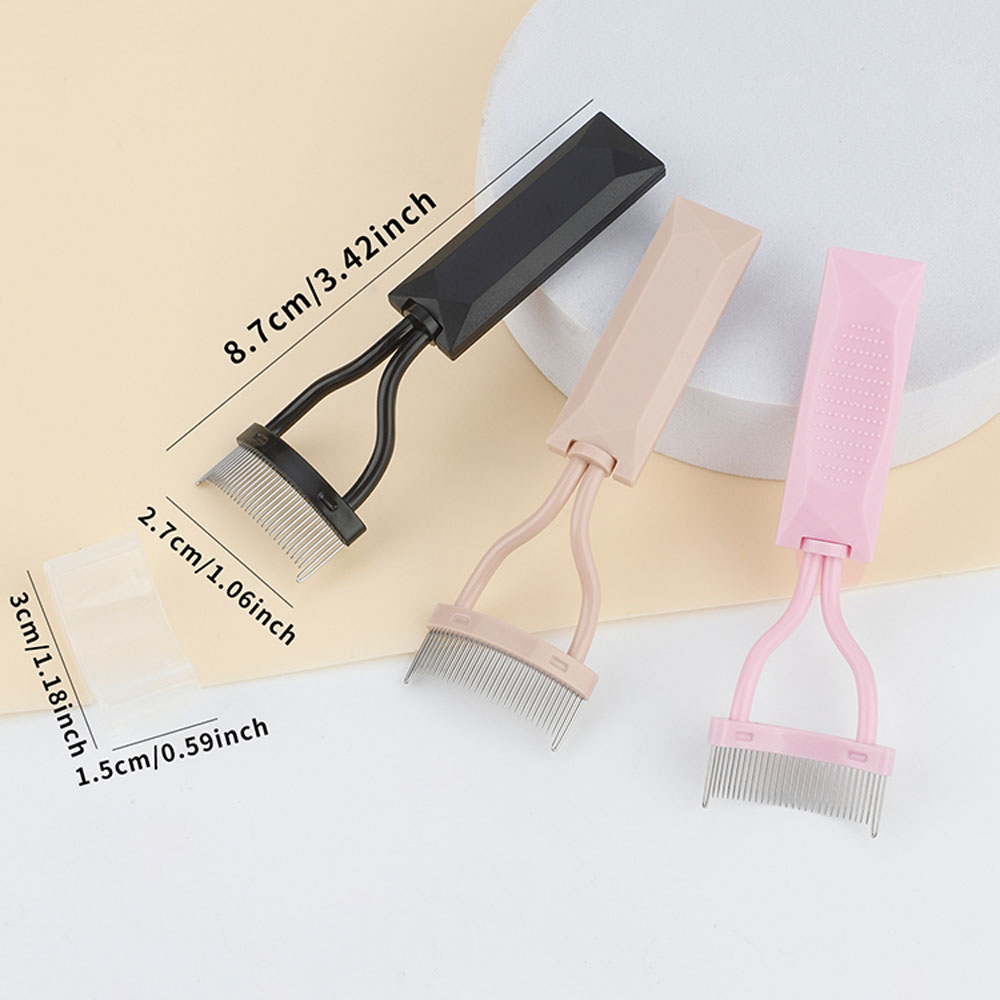 1pcs curved ultra-fine steel t - Comb Fine Tooth recensie en prijs