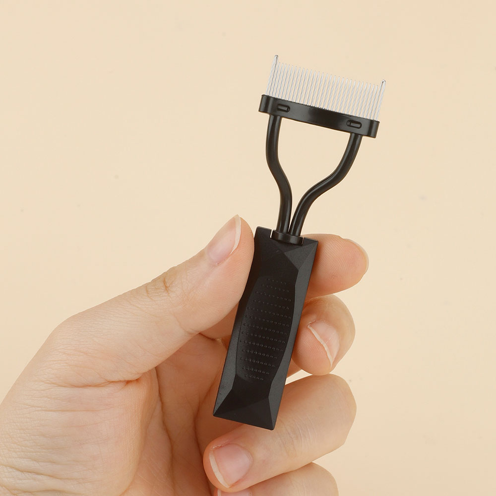 1pcs curved ultra-fine steel t - Comb Fine Tooth recensie en prijs