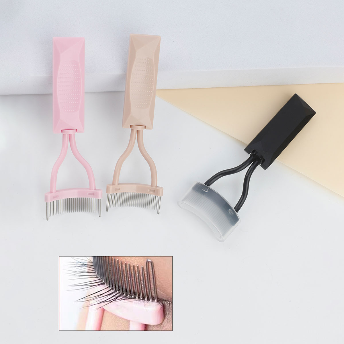 1pcs curved ultra-fine steel t - Comb Fine Tooth recensie en prijs
