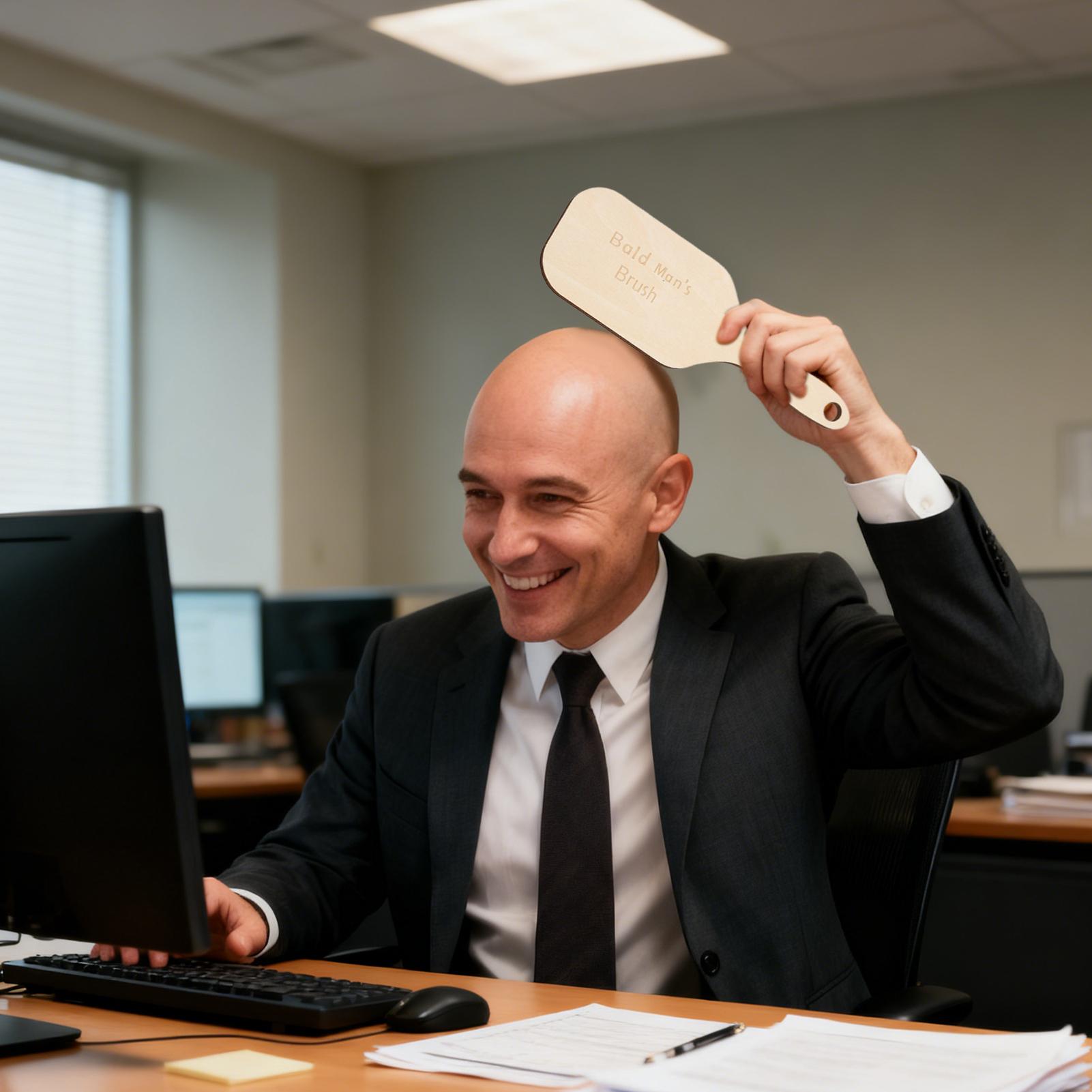2pcs Funny Bald Man Grooming T - Men'S Grooming Brush recensie en prijs