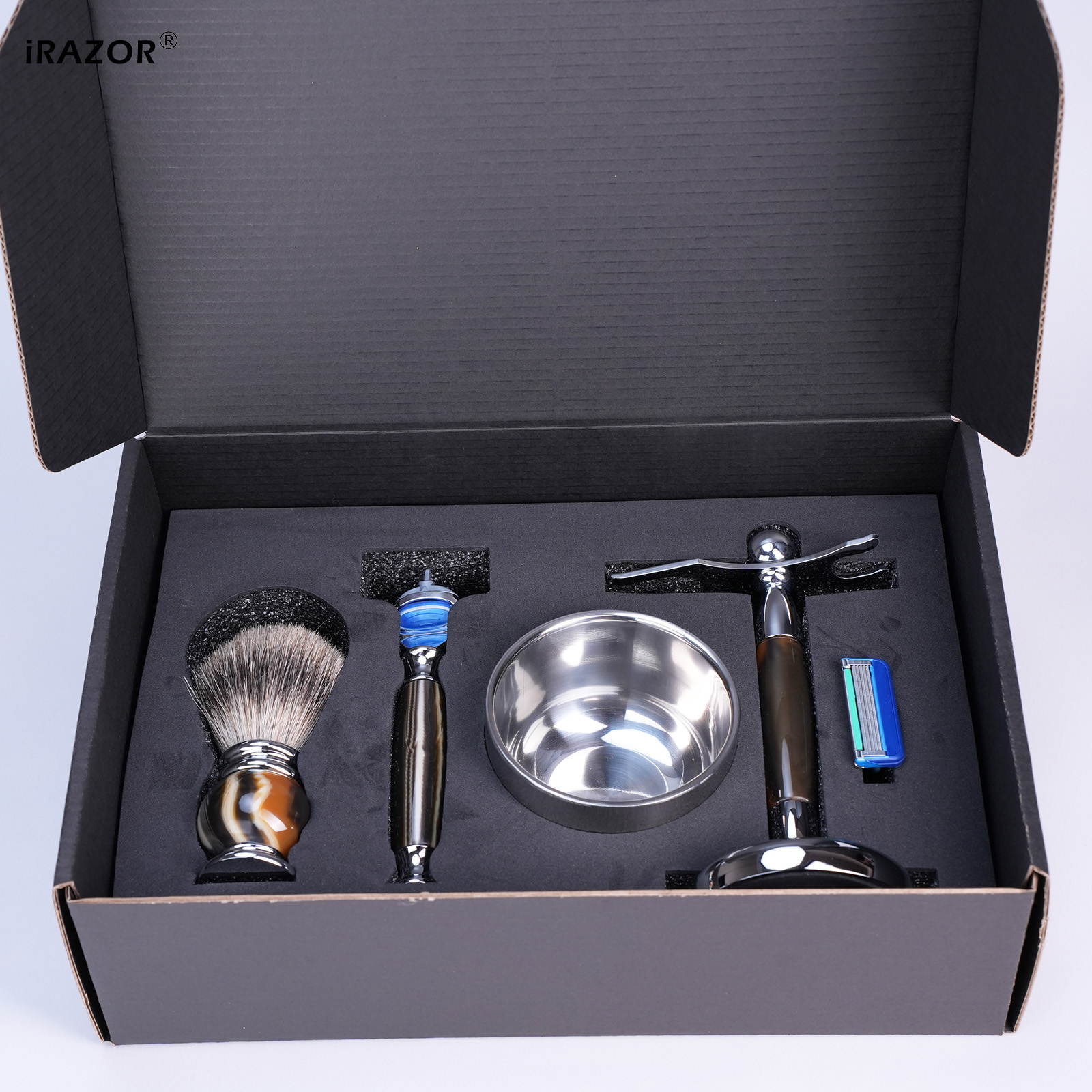 iRAZOR Luxury 5-Blade F5 Fusio - Men'S Grooming Brush recensie en prijs