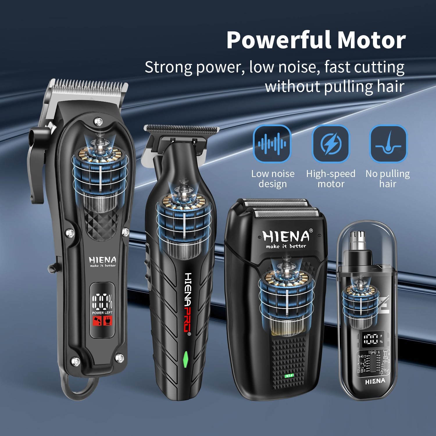 Professional Cordless Hair Cli - Mens Grooming Tools recensie en prijs