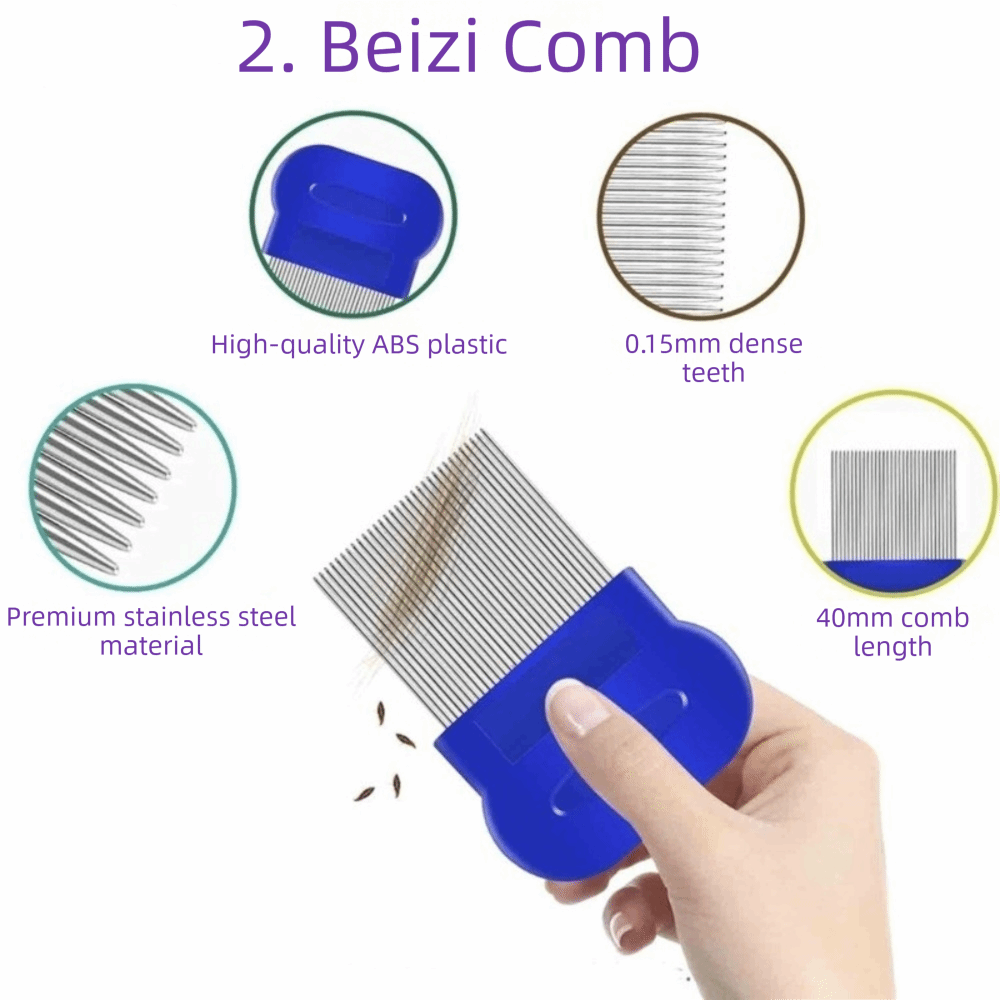 6Pcs/Set ABS Flea Comb Set Fin - Comb Fine Tooth recensie en prijs