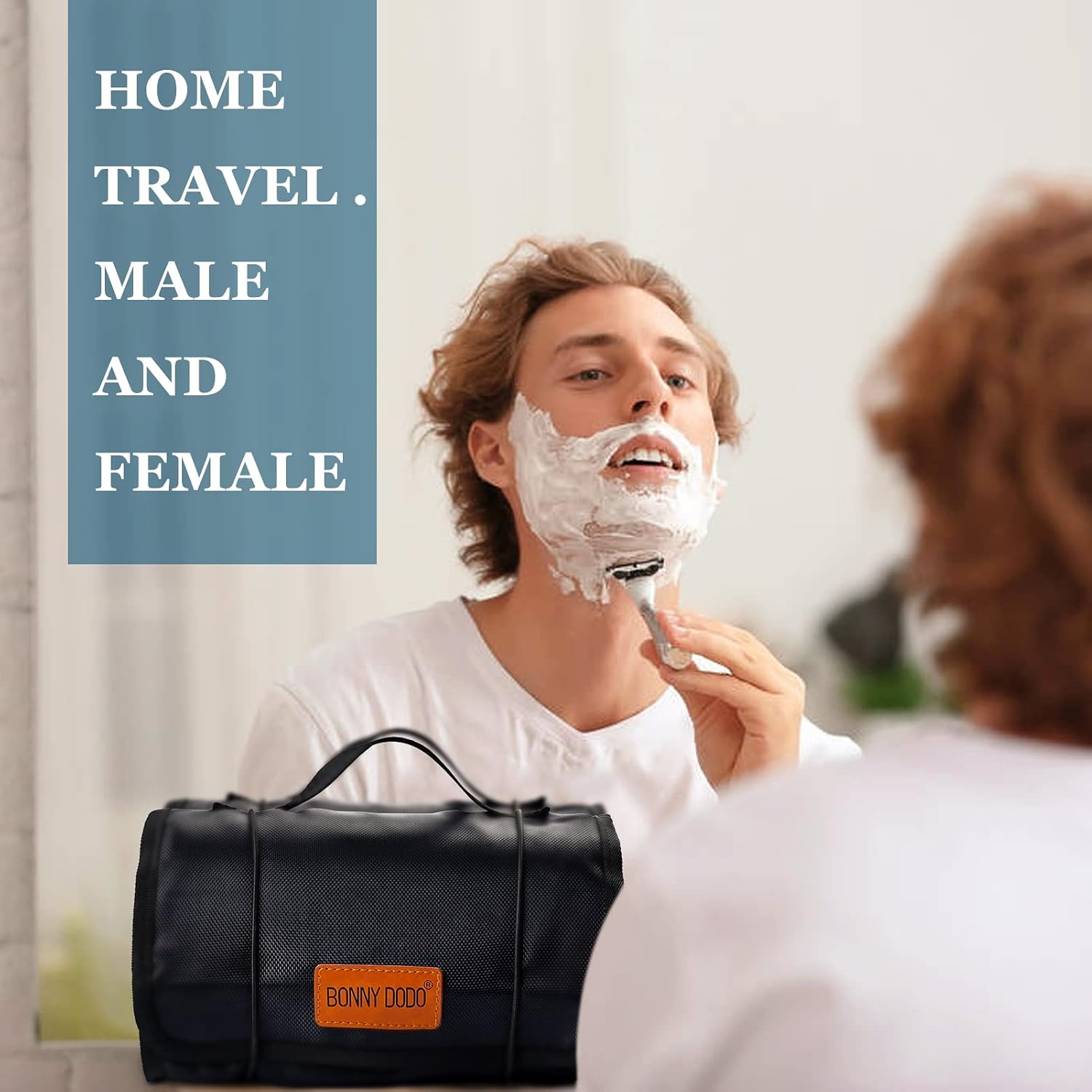 Roll-Up Hanging Toiletry Bag w - Men'S Grooming Bag recensie en prijs